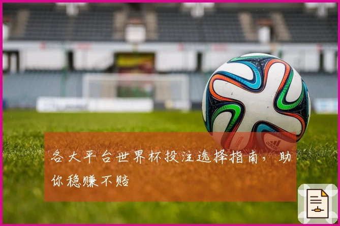 各大平台世界杯投注选择指南，助你稳赚不赔
