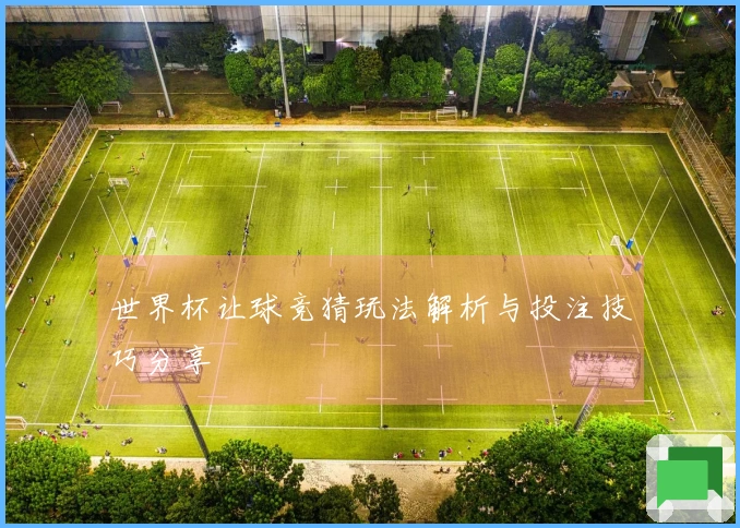 世界杯让球竞猜玩法解析与投注技巧分享